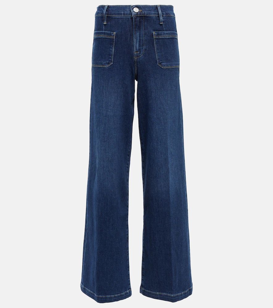 Le Bardot high-rise flared jeans