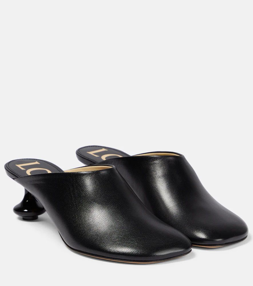 Toy leather mules