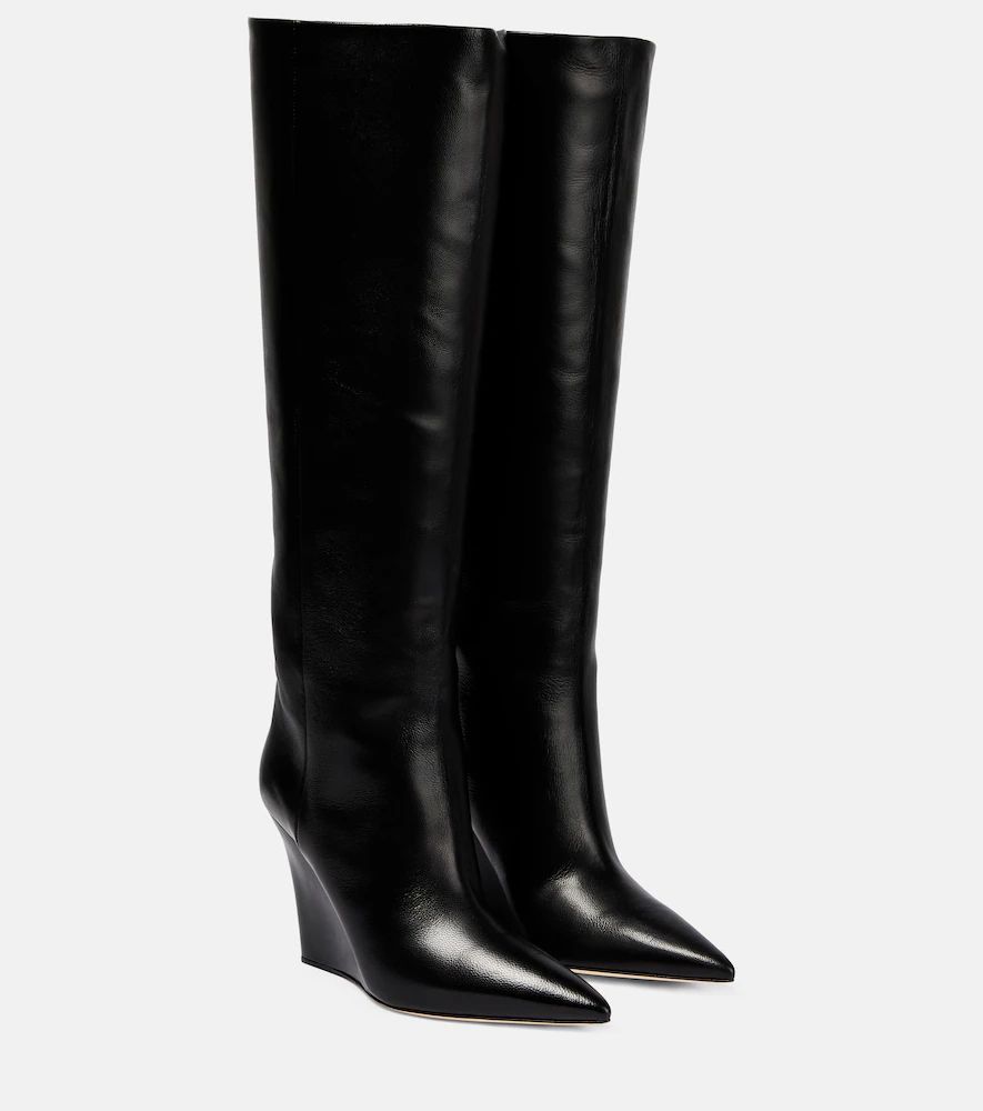 Wanda leather knee-high boots