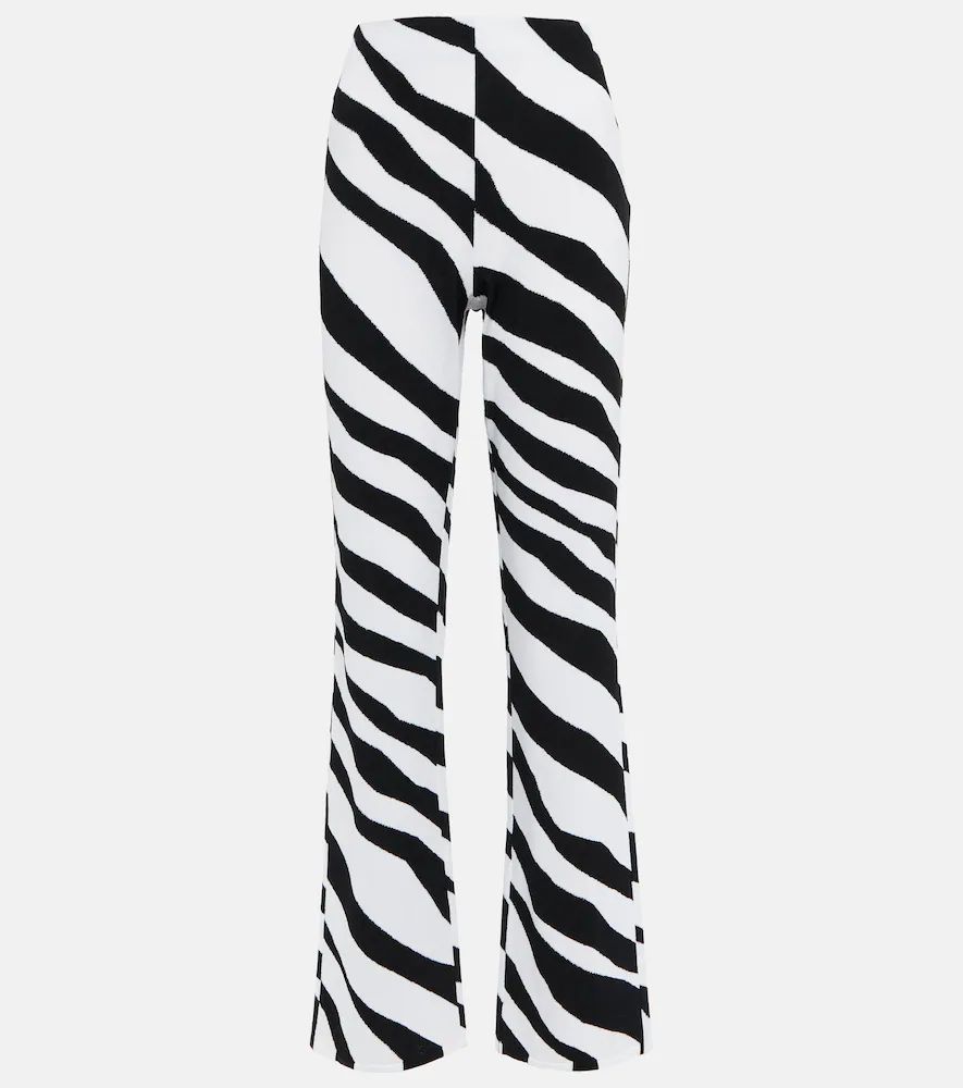 Zebra-print pants