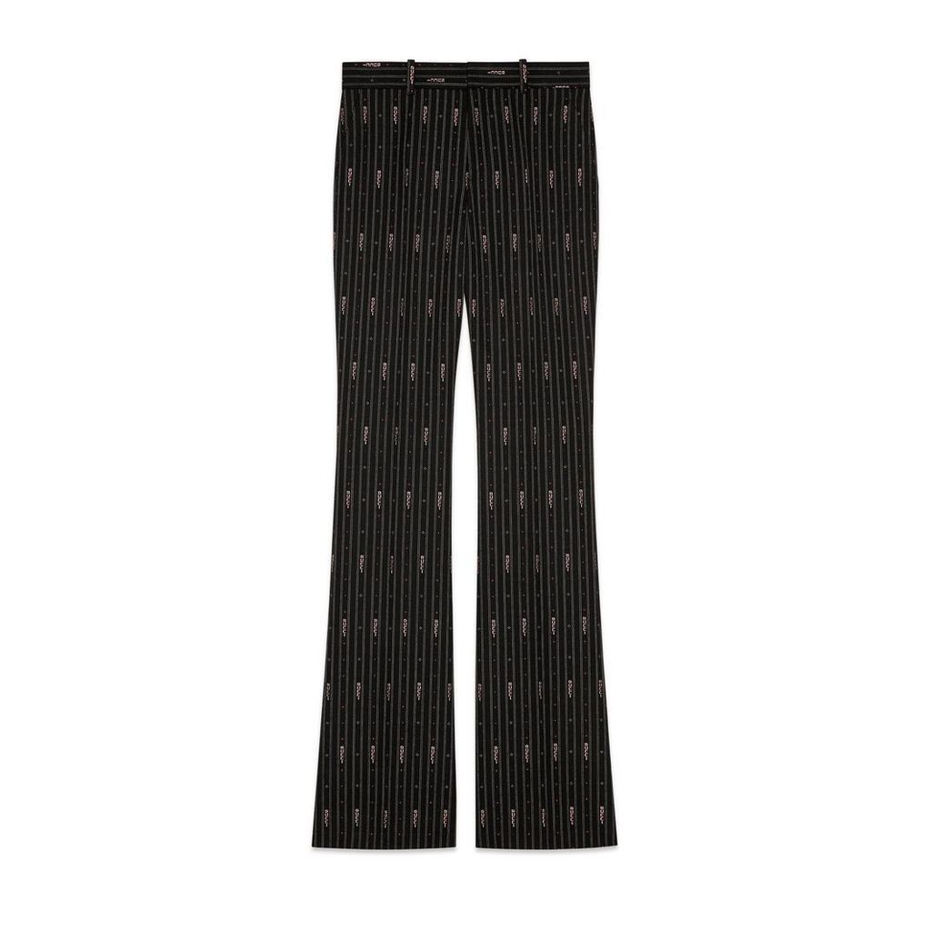 Gucci stripe fil coupé wool trousers