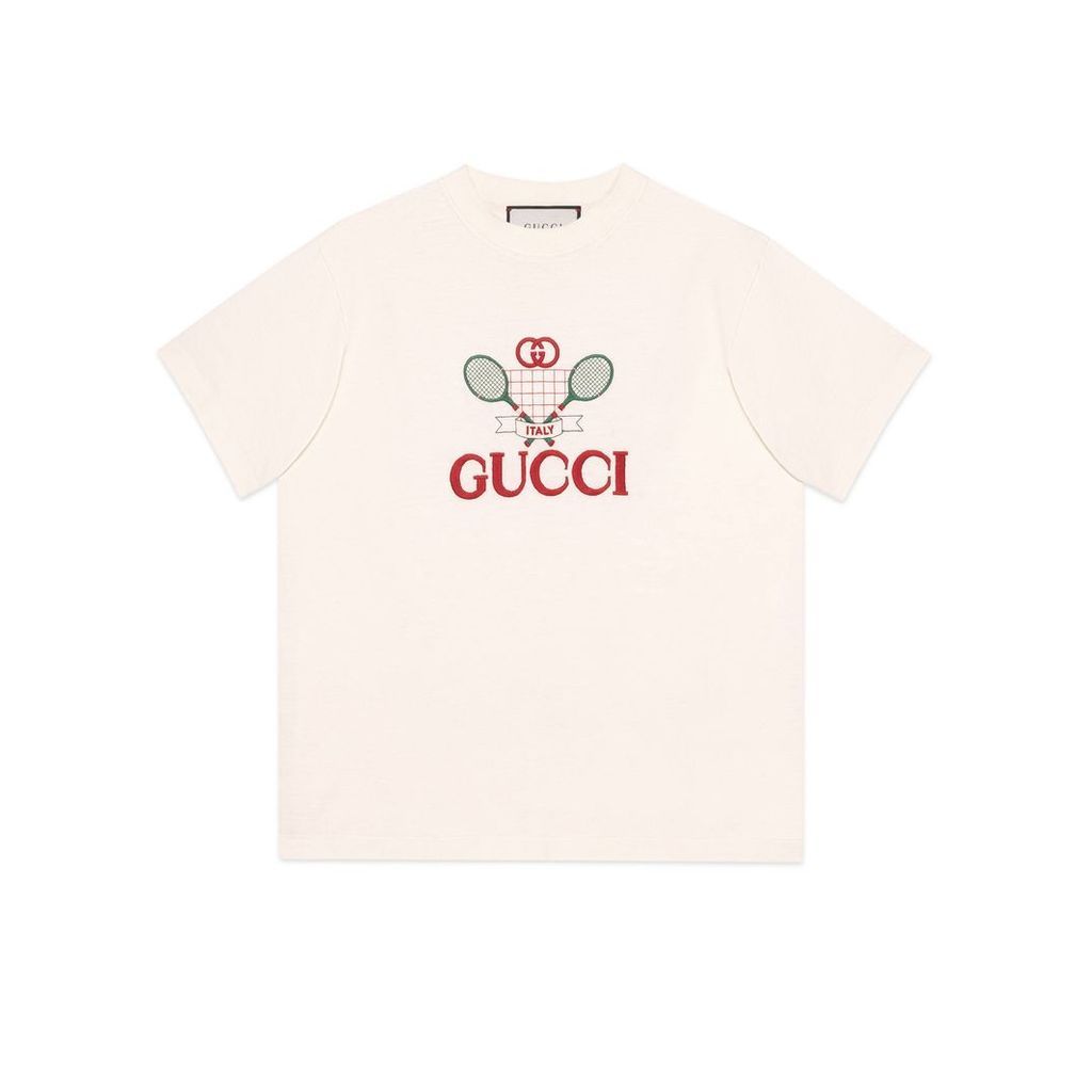 T-shirt with Gucci Tennis