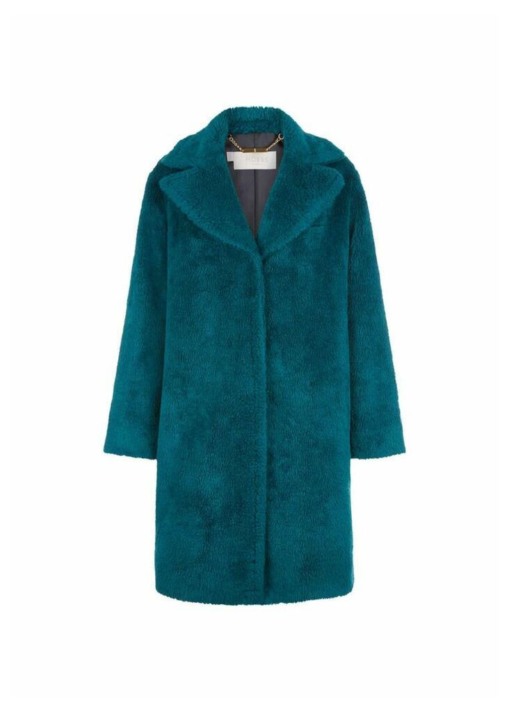 Braidy Coat Celadon Green