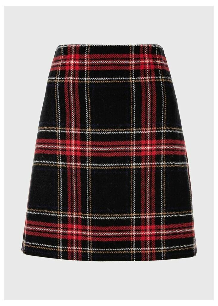 Elea Wool Skirt Black Multi