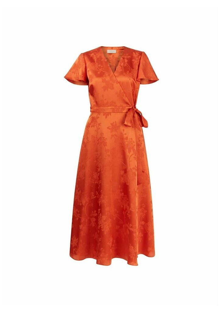 Eleanor Dress Orange