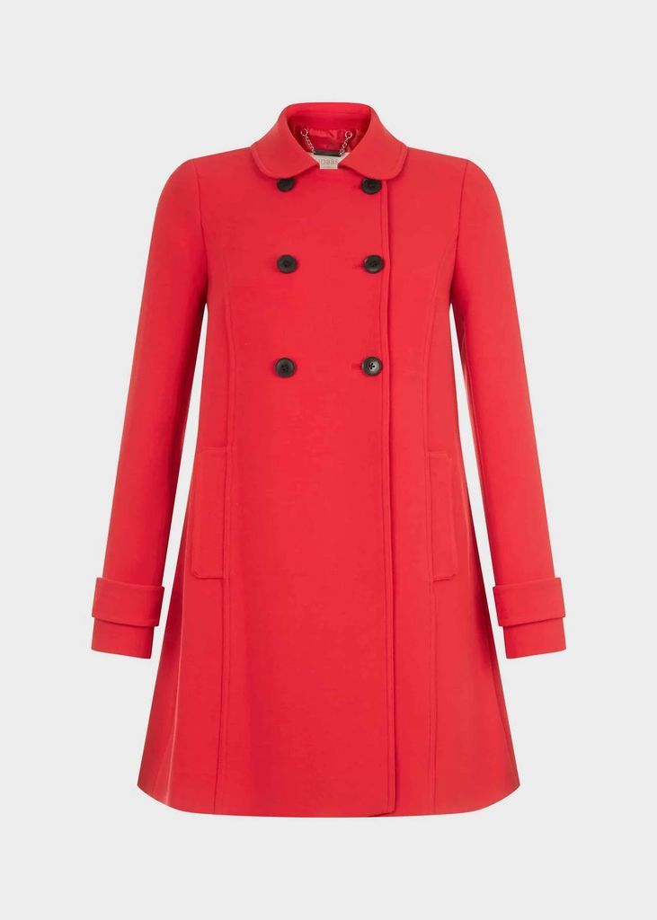 Adrienne Coat Red