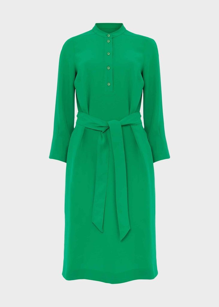 Clara Belted Dress Apple Green