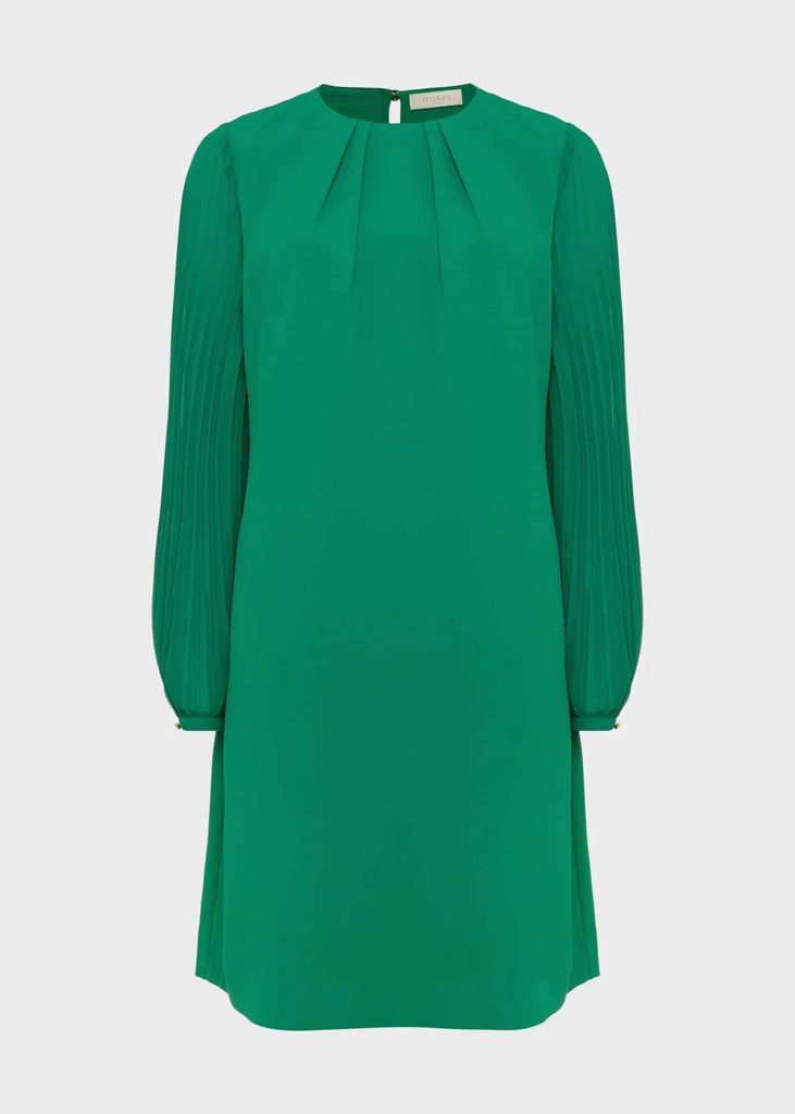 Greta Popover Dress Field Green