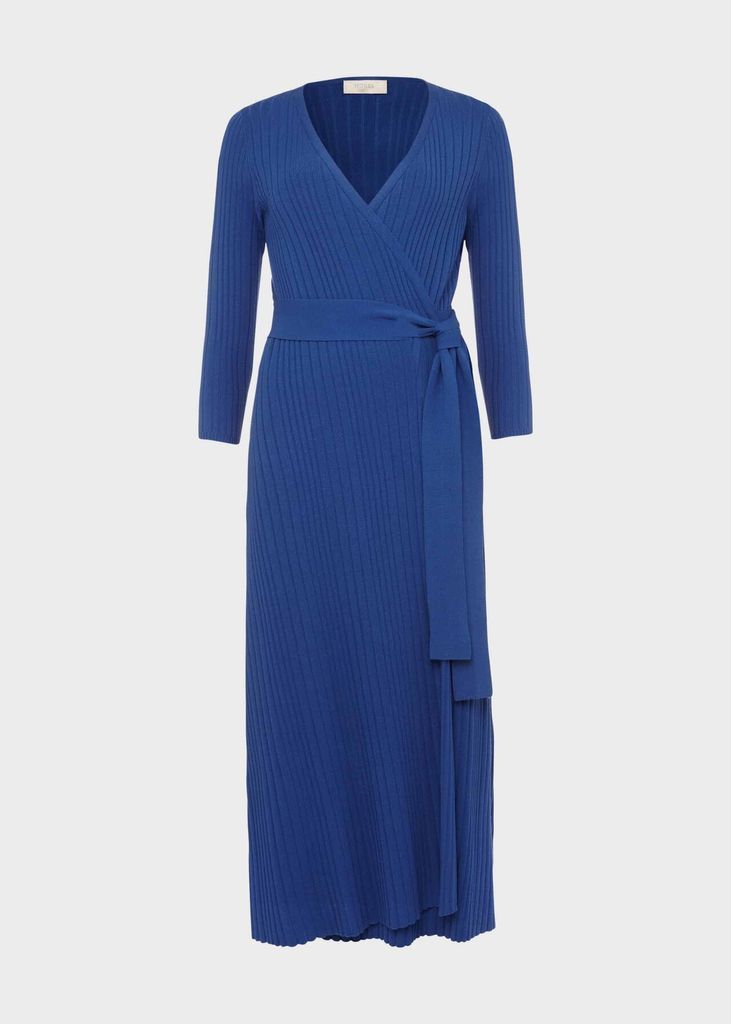 Sydney Knitted Dress Ocean Blue
