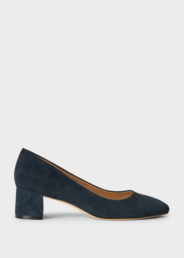 Women's Abbey Suede Court Shoes