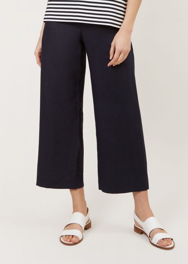 Women's Nicole Linen Crop trousers