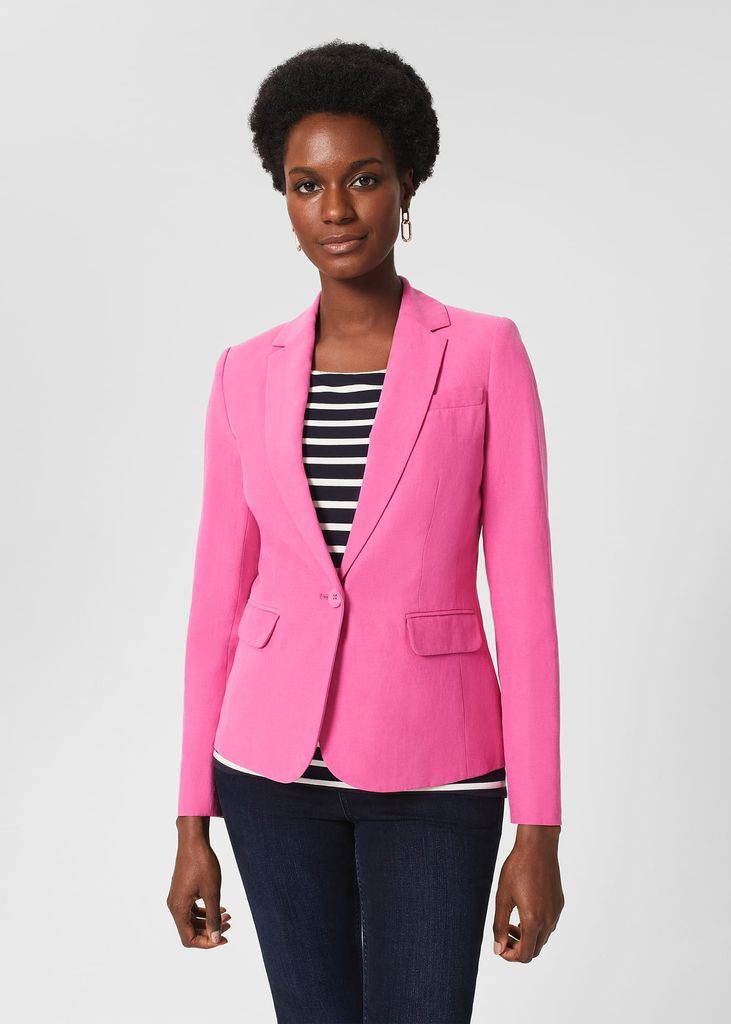 Women's Blake Silk Linen Jacket
