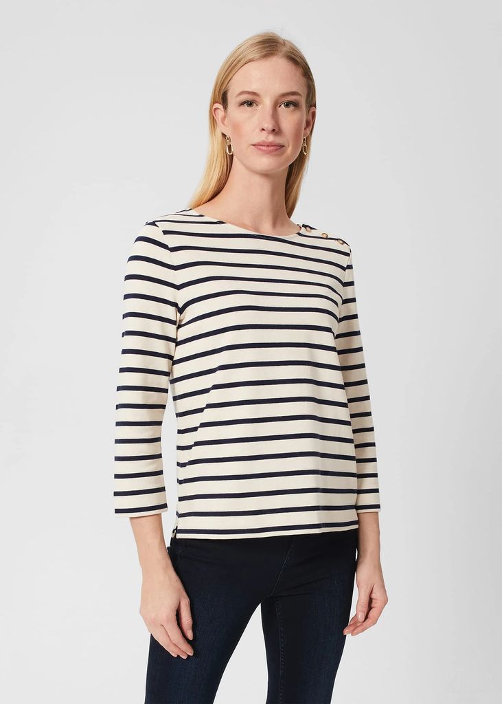 Women's Francesca Cotton Stripe Top