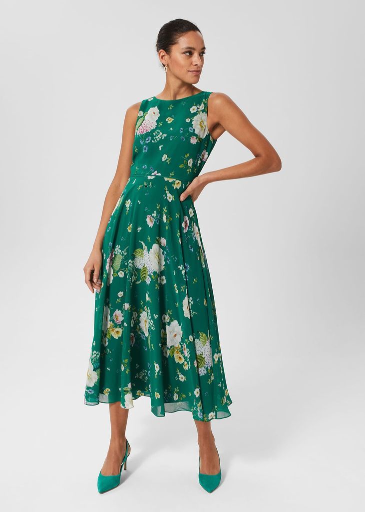Women's Carly Floral Midi Dress