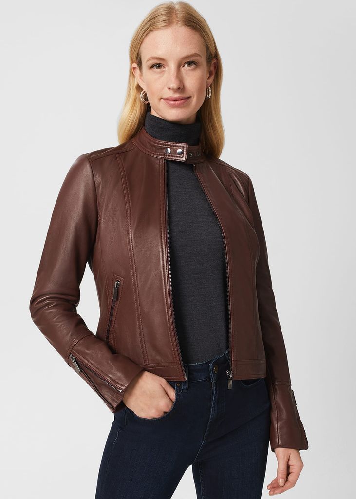 Women's Fran Leather Jacket