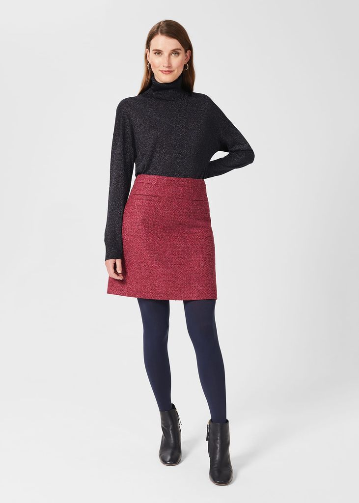 Women's Maisey Wool A Line Skirt