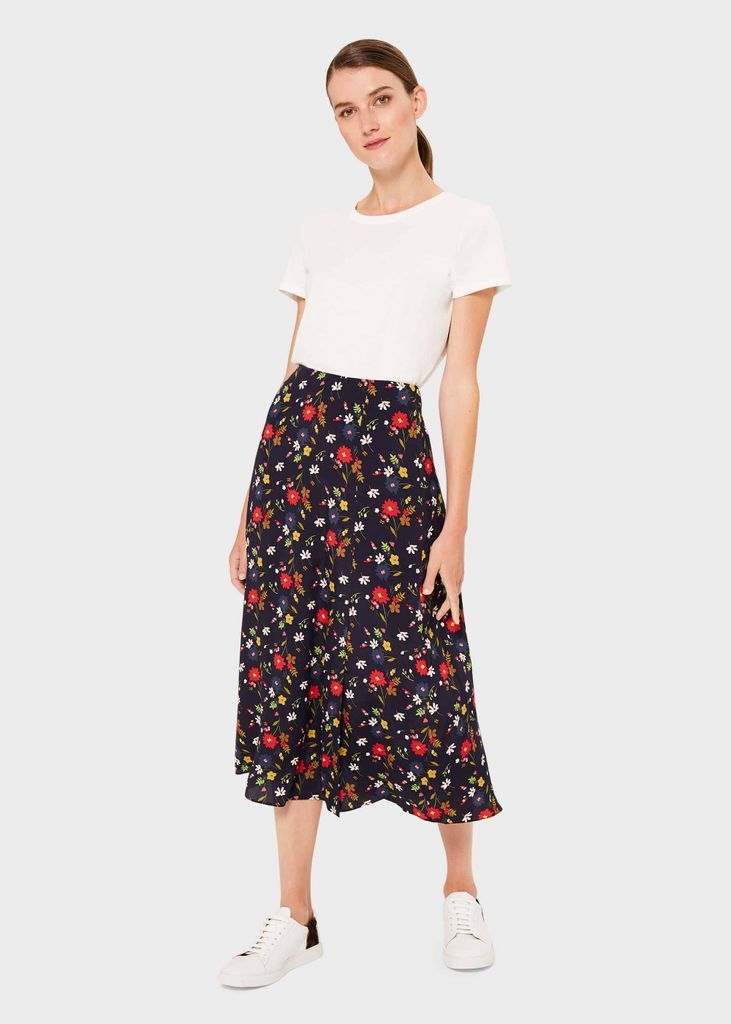 Women's Annette Floral Midi Skirt
