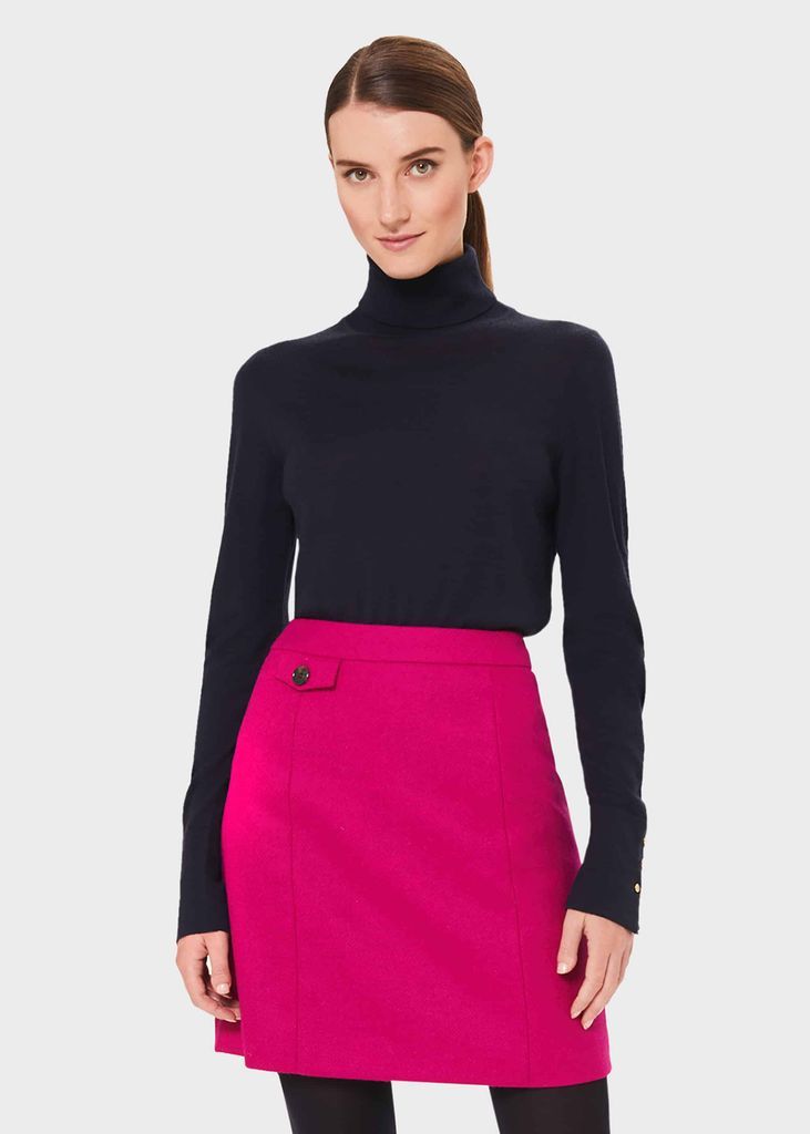 Women's Arianne Wool A-Line Skirt