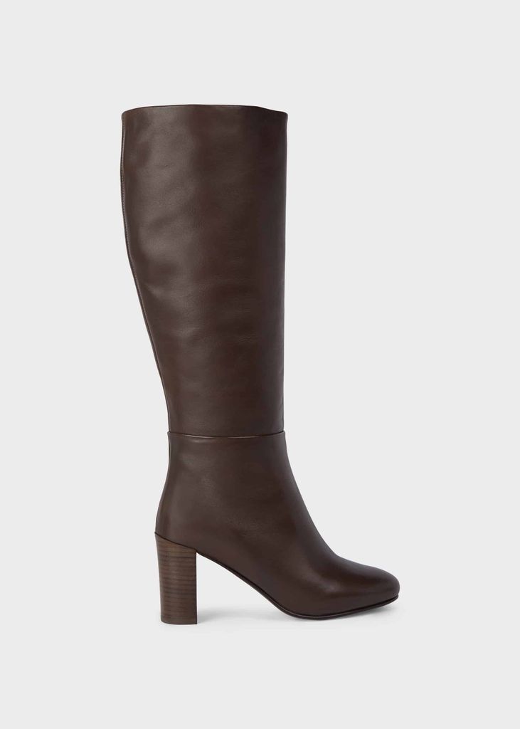 Women's Anastasia Leather Knee High Boots