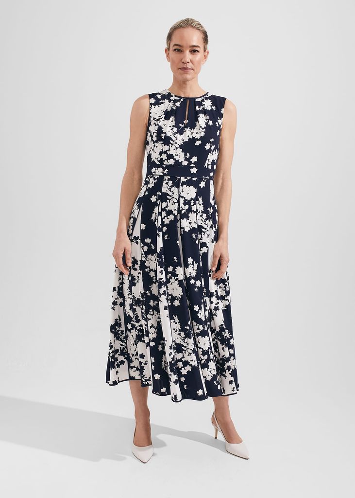 Women's Angelica Floral Pleated Dress