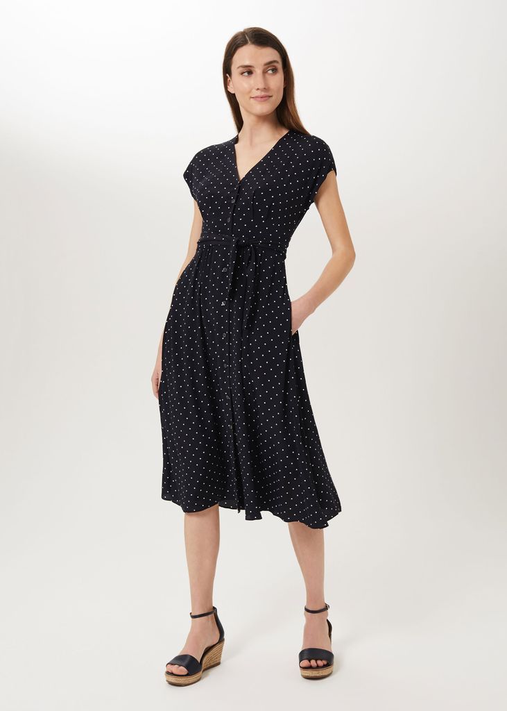 Women's Magnolia Spot Midi Dress
