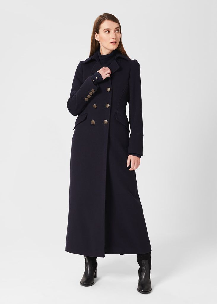 Women's Brenna Wool Blend Maxi Coat