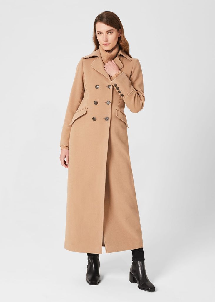 Women's Brenna Wool Blend Maxi Coat