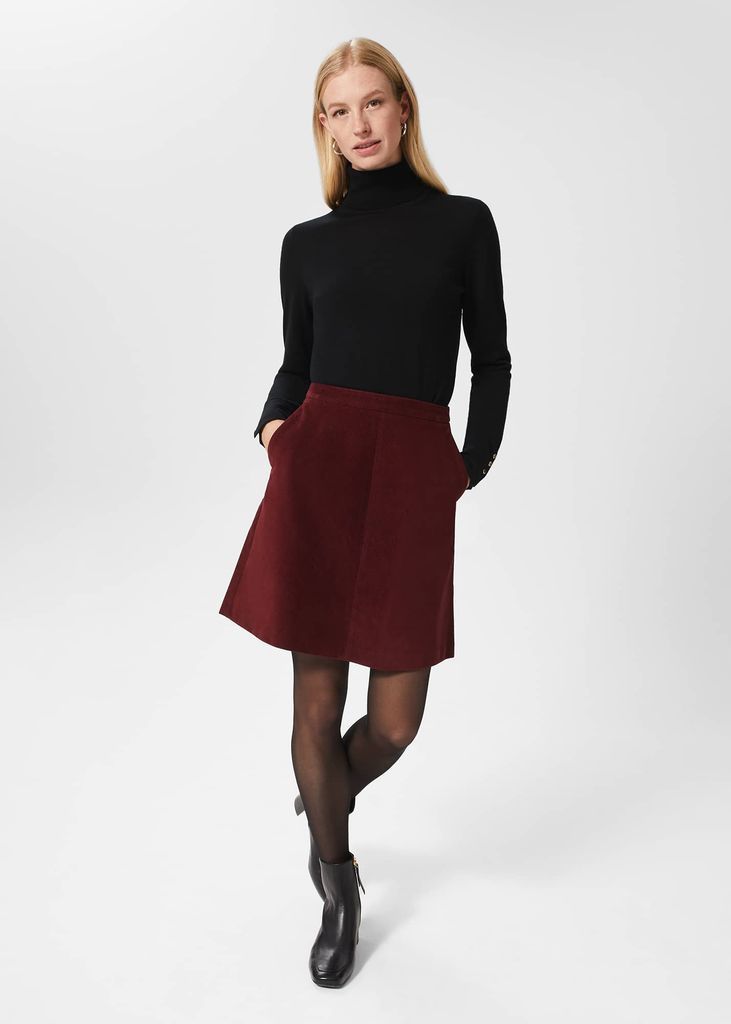 Women's Ria Cord Mini Skirt