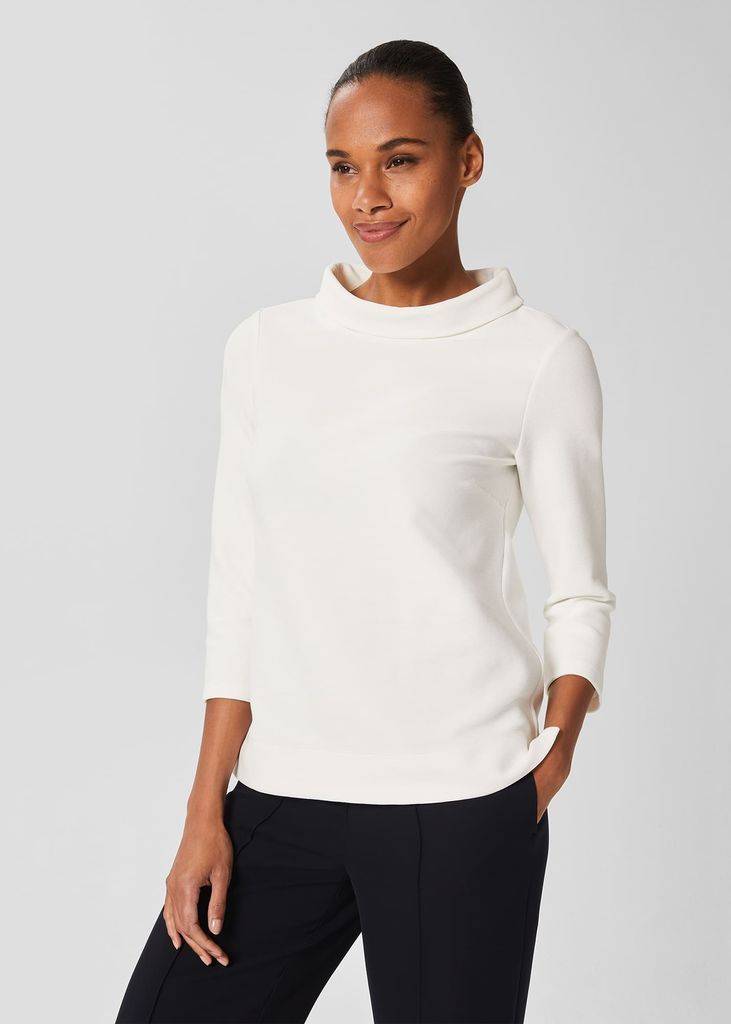 Women's Betsy Textured Top With Cotton