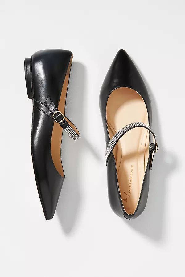Pointed-Toe Mary Janes