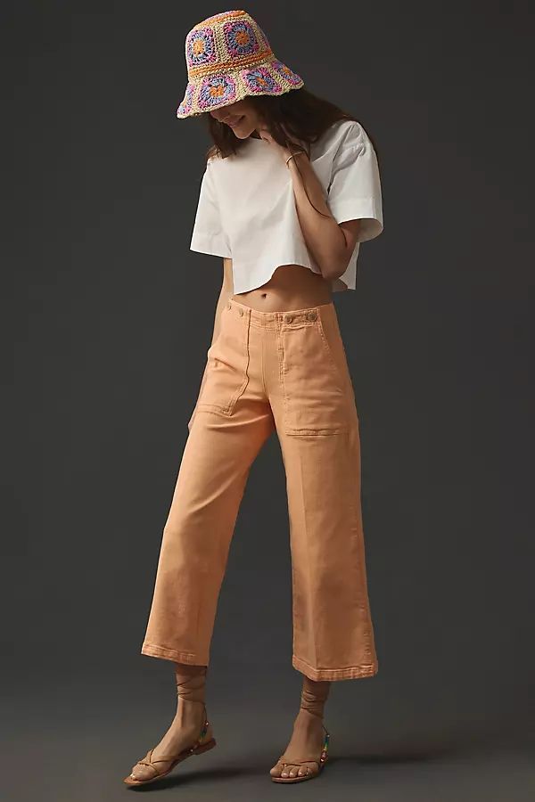 Pilcro The Kit High-Rise Crop Jeans