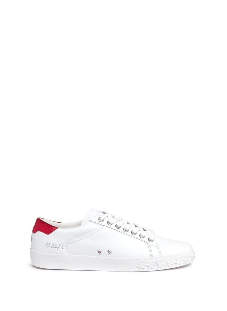 'Dazed Bis' contrast counter leather sneakers