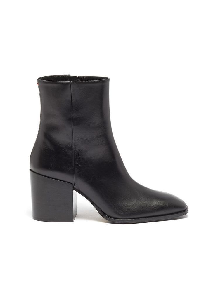 'Leandra' leather ankle boots
