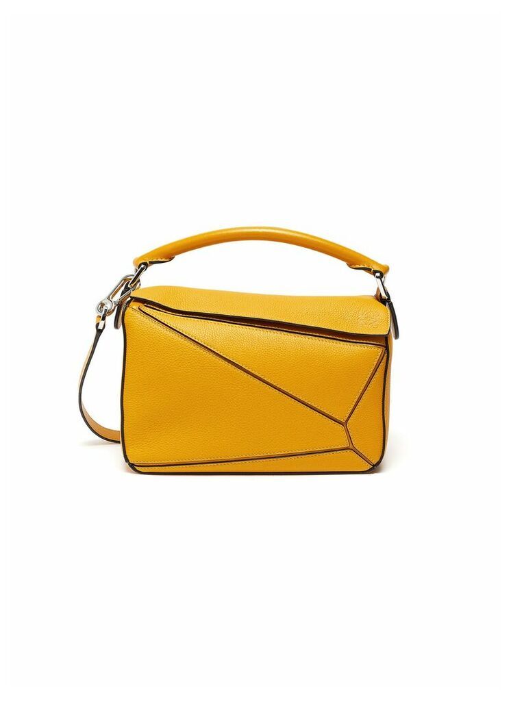 'Puzzle' small leather bag