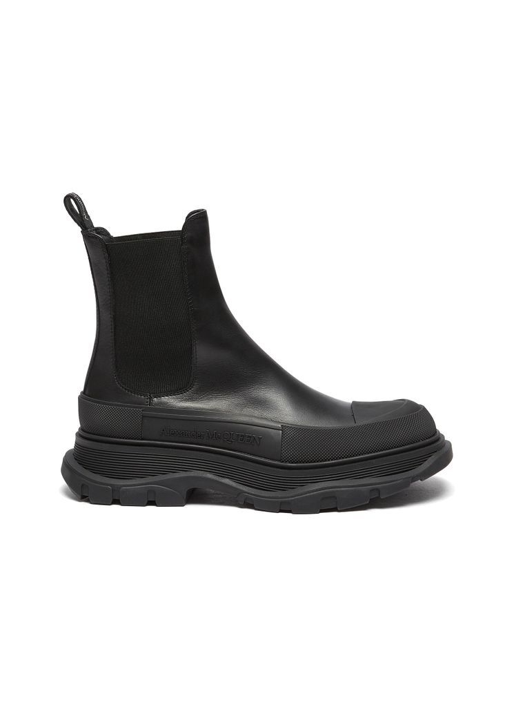 'Tread Slick' Platform Sole Leather Boots