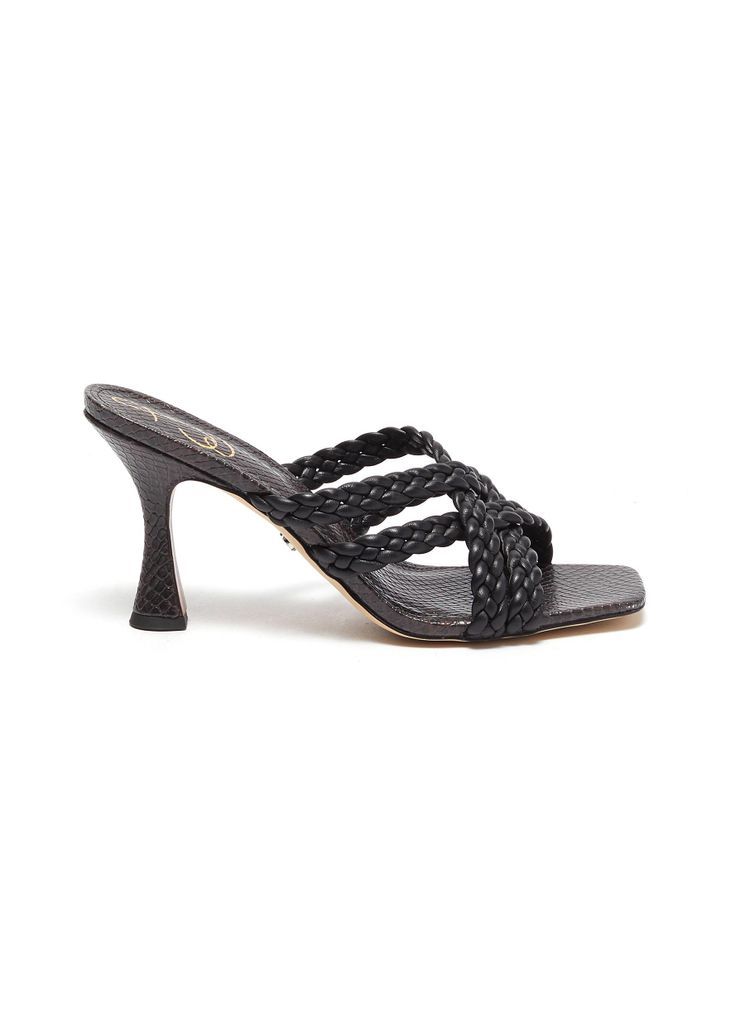 Majorie' braided leather mules