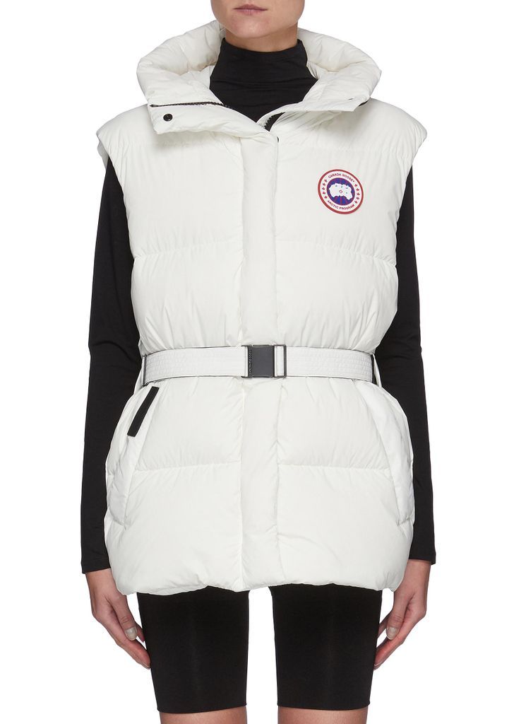 x Angel Chen 'Rayla' Belted Puffer Vest