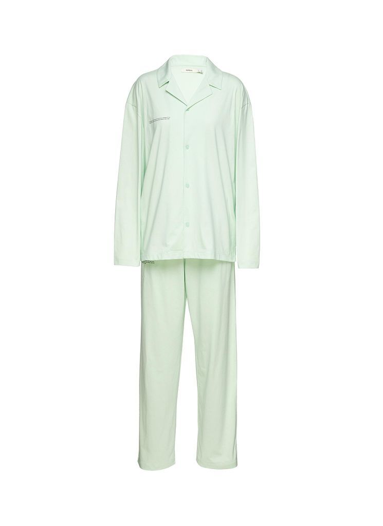Organic Cotton Pajama Shirt & Track Pants Set
