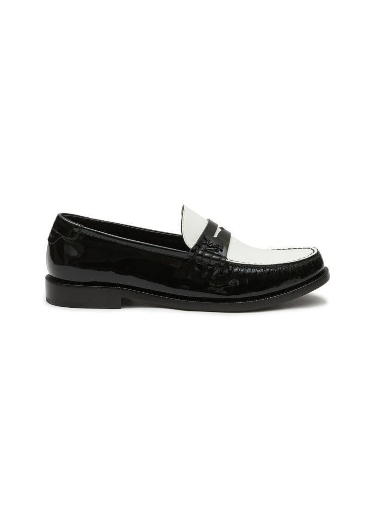 ‘LE LOAFER 15' PATENT NAPPA LEATHER LOAFERS