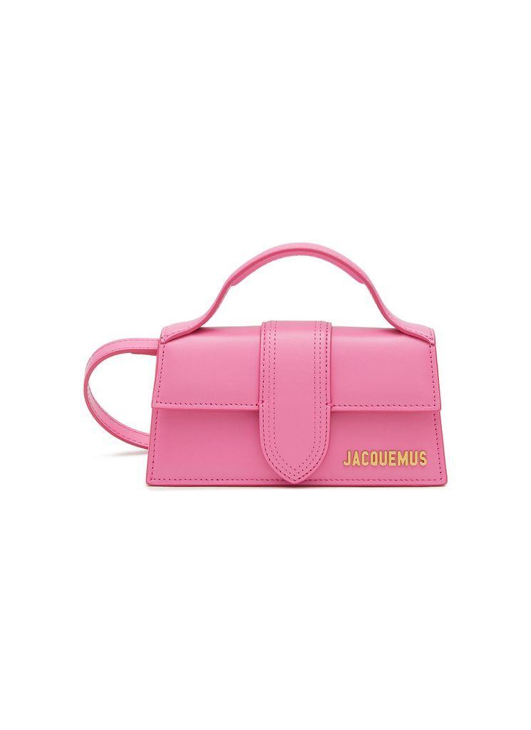 ‘Le Bambino' Leather Flapped Shoulder Bag