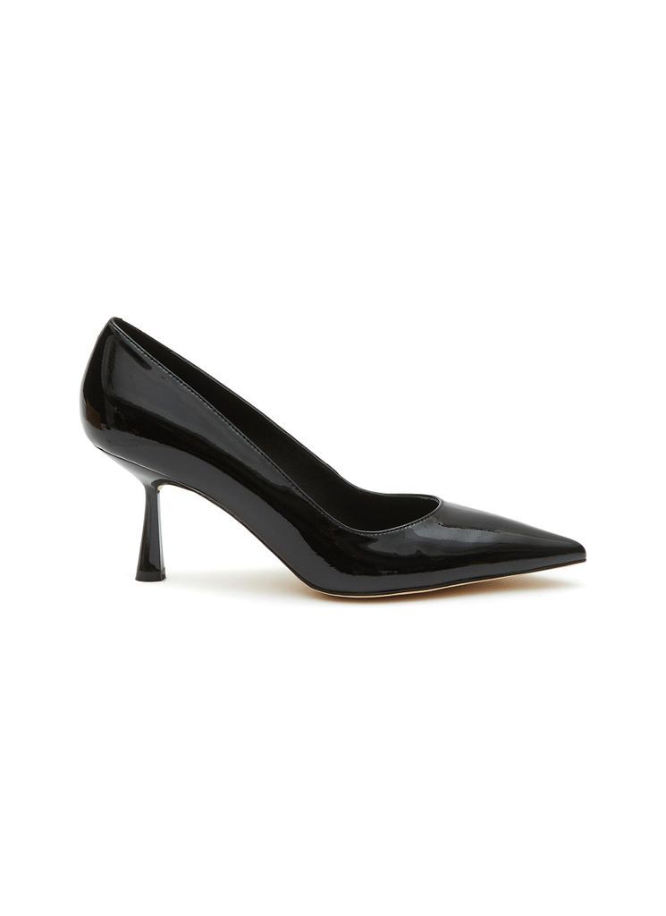 ‘Juliet' 75 Point Toe Patent Leather Pumps