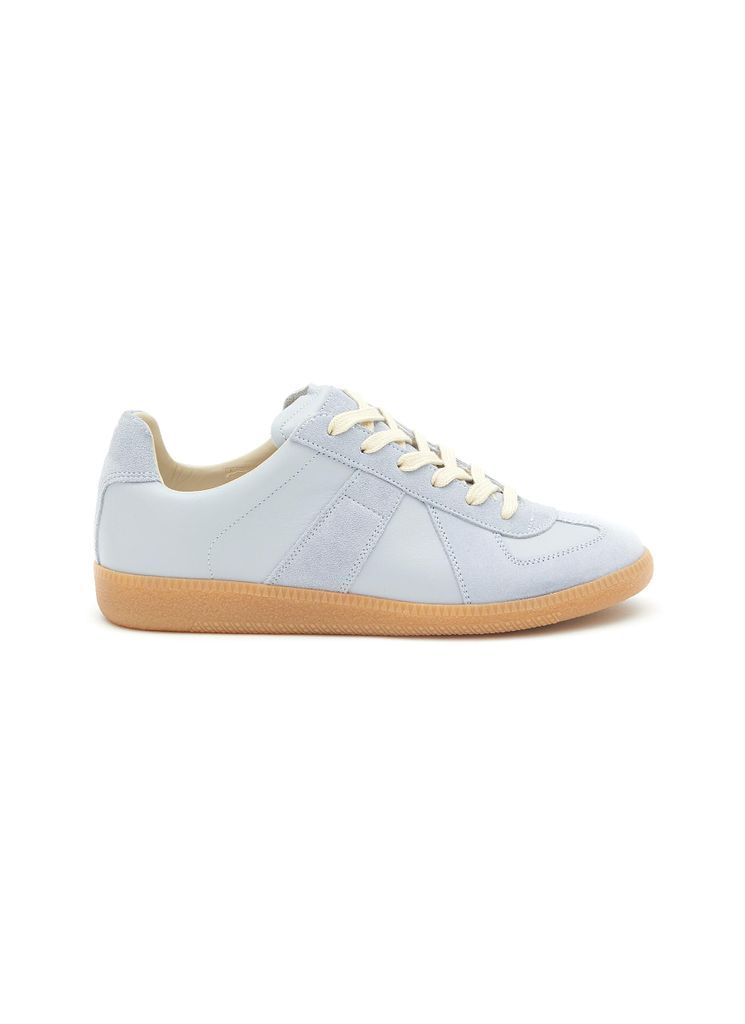 ‘Replica' Suede Leather Low Top Sneakers