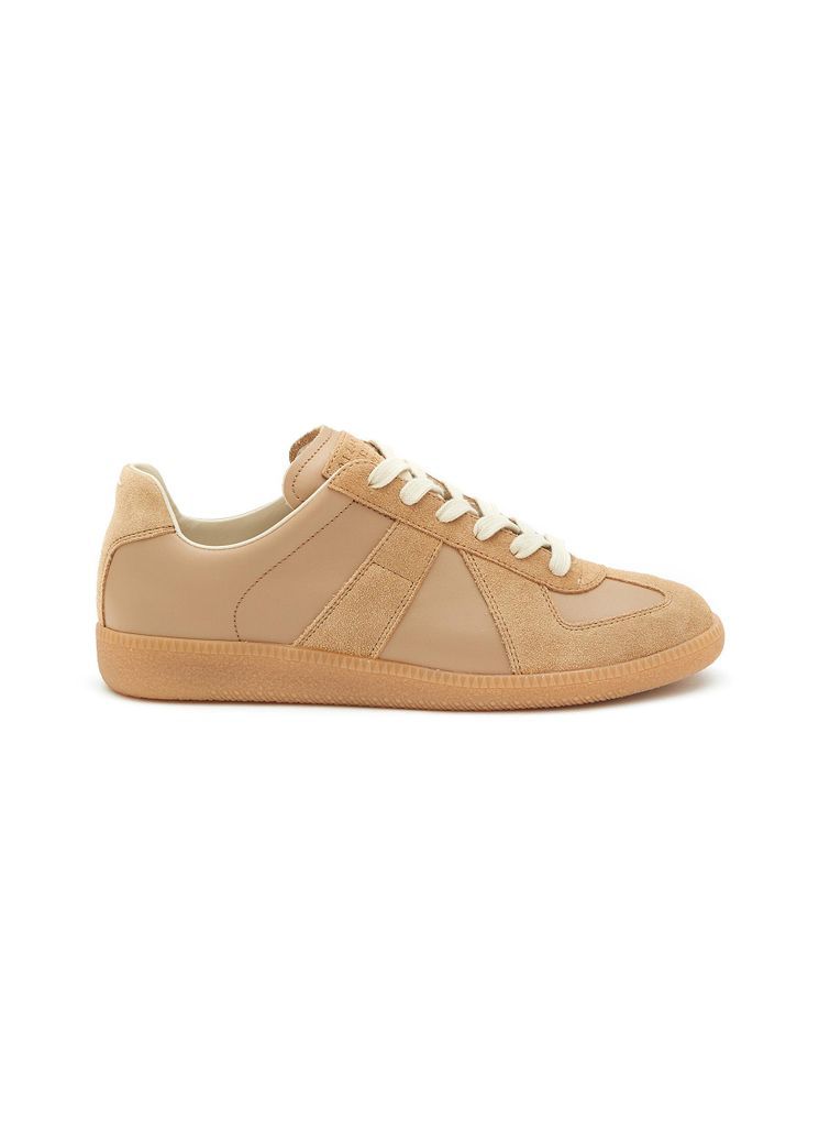‘Replica' Suede Leather Low Top Sneakers