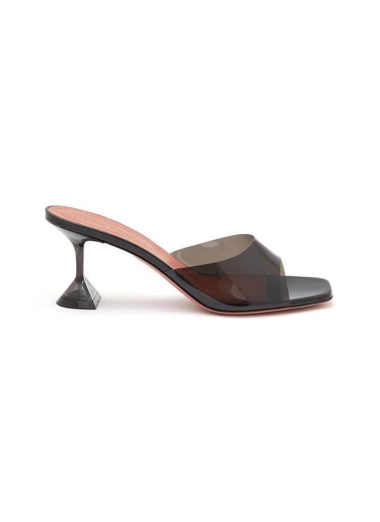‘Lupita' 70 Square Toe Heeled Sandals