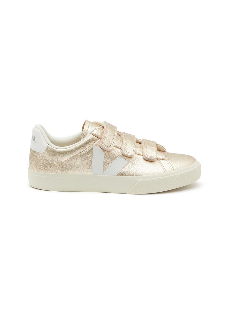 ‘Recife' Low Top Triple Velcro ChromeFree Leather Sneakers