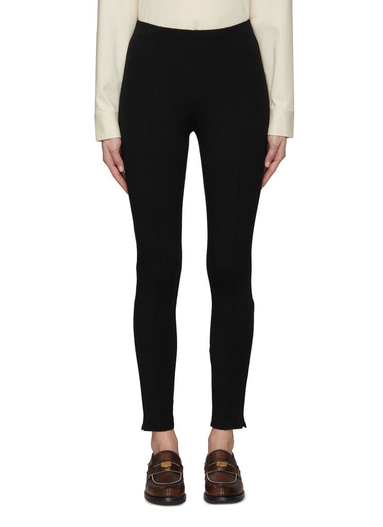 ‘Emma' Flat Front Ponte Pants