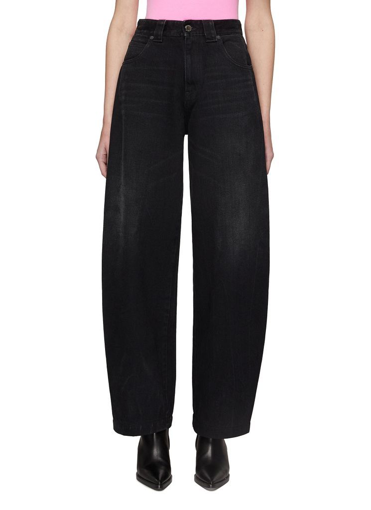 ‘Audrey' High Rise Washed Balloon Jeans