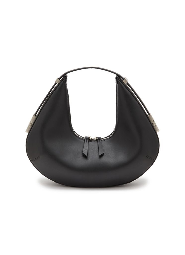 Small ‘Toni' Adjustable Strap Leather Hobo Bag