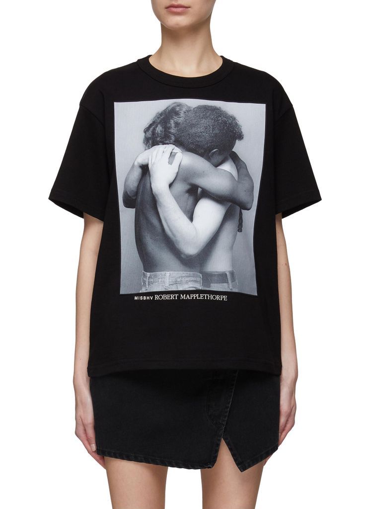 X Robert Mapplethorpe ‘Hugging' Print T-Shirt