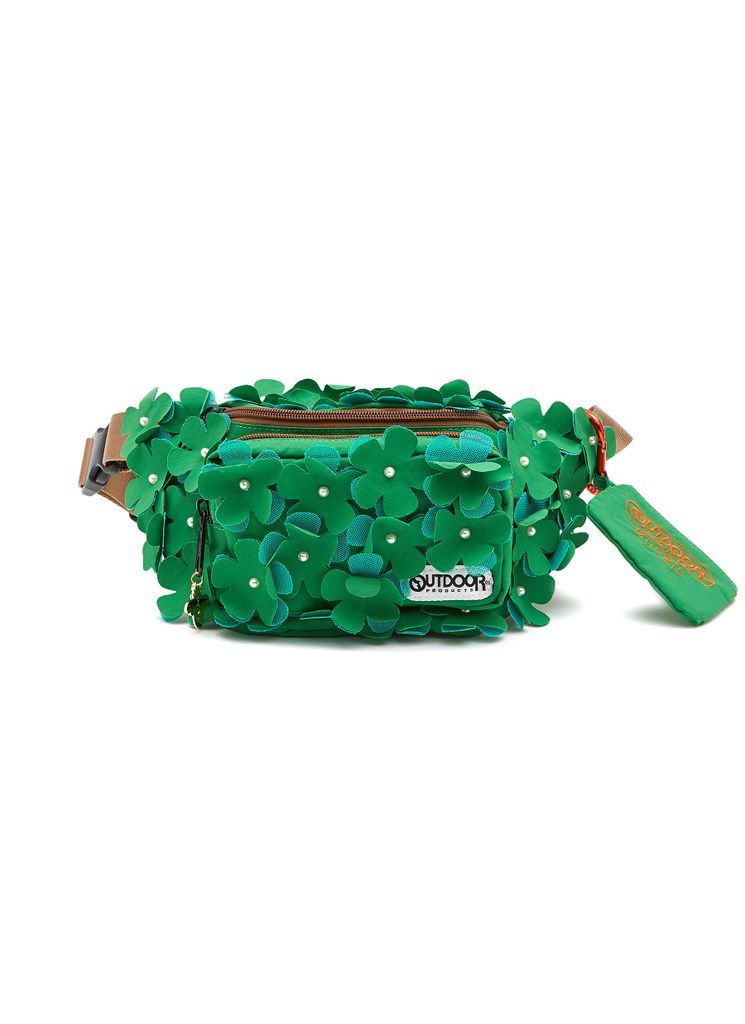 X OUTDOOR PRODUCTS Flower Embellished Belt Bag
